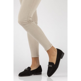 Mocasines de piel Filippo DP3626/22 Bk negro 2