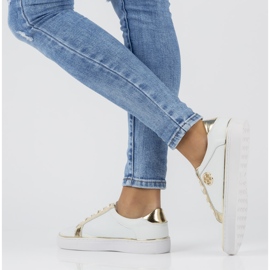 Deportivas de piel FILIPPO DP3617/22 Wh blanco 6