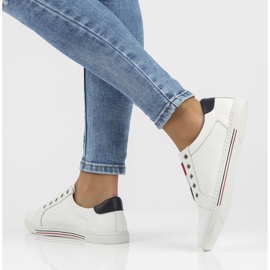 Zapatos de piel Filippo DP2155/22 Wh blanco 8