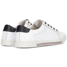 Zapatos de piel Filippo DP2155/22 Wh blanco 6
