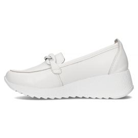 Zapatos de piel Filippo DP3632/22 Wh blanco 2