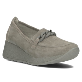 Zapatos de piel Filippo DP3632 / 22 Gr gris 1