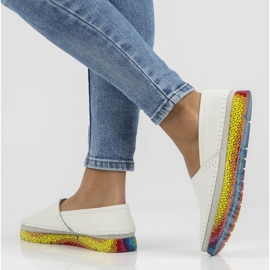 Zapatos de piel Filippo DP1213/22 Wh blanco 1 Zapatos de piel Filippo DP1213/22 Wh blanco 1