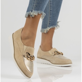 Zapatos de piel Filippo DP3696/22 Be beige 6