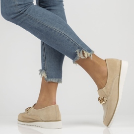 Zapatos de piel Filippo DP3696/22 Be beige 7