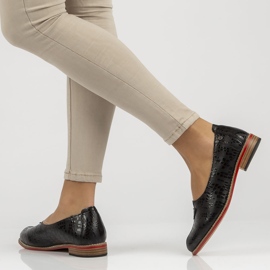 Zapatos de piel Filippo DP3545/22 Bk negro 7