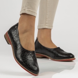 Zapatos de piel Filippo DP3545/22 Bk negro 6