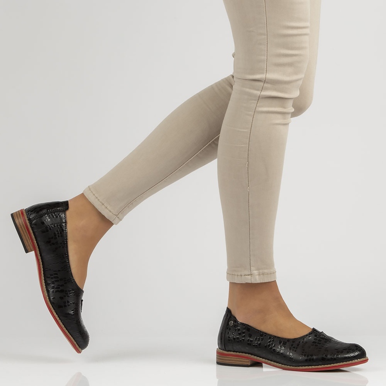 Zapatos de piel Filippo DP3545/22 Bk negro 2