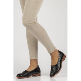 Zapatos de piel Filippo DP3545/22 Bk negro 5