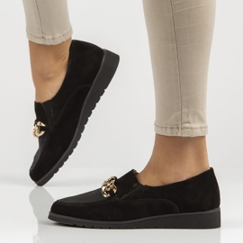 Zapatos de piel Filippo DP3696/22 Bk negro 1