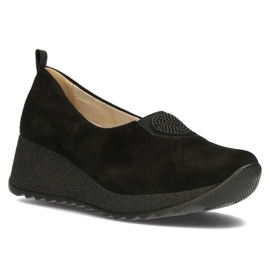 Zapatos de piel Filippo DP3646/22 Bk negro 2