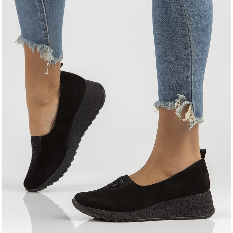 Zapatos de piel Filippo DP3646/22 Bk negro 1