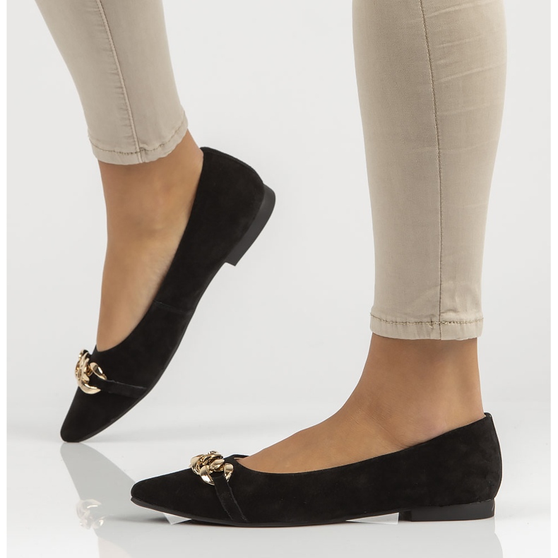 Zapatos de piel Filippo DP3642/22 Bk negro 1