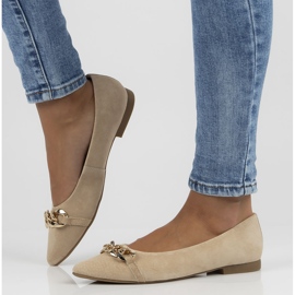 Zapatos de piel Filippo DP3642/22 Be beige 7