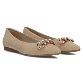 Zapatos de piel Filippo DP3642/22 Be beige 4