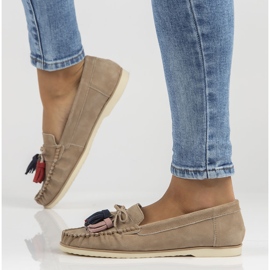 Mocasines de piel Filippo DP3512/22 Be beige 6