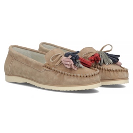 Mocasines de piel Filippo DP3512/22 Be beige 3