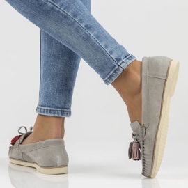 Mocasines de piel Filippo DP3512 / 22 Gr gris 1 Mocasines de piel Filippo DP3512 / 22 Gr gris 1