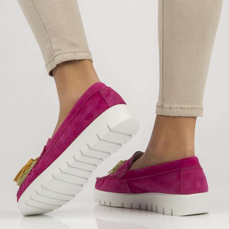 Zapatos de piel Filippo DP3535/22 Fh rosa rosado 2