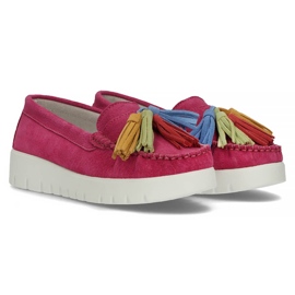Zapatos de piel Filippo DP3535/22 Fh rosa rosado 4