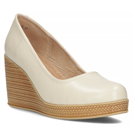 Zapatos de piel Filippo DP3521/22 Be beige 3