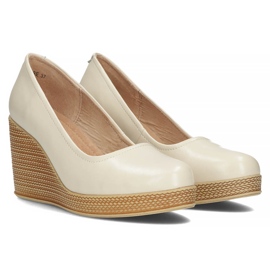 Zapatos de piel Filippo DP3521/22 Be beige 4