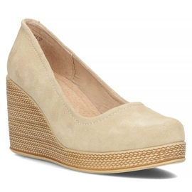Zapatos de piel Filippo DP3521/22 Be Su beige 1