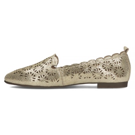 Bailarinas de cuero Filippo DP2039/22 Go dorado 2