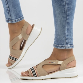 Sandalias de piel Filippo DS3500/22 Be beige 7