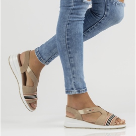 Sandalias de piel Filippo DS3500/22 Be beige 6