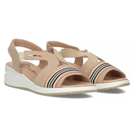 Sandalias de piel Filippo DS3500/22 Be beige 3