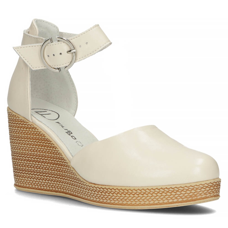 Sandalias de piel Filippo DP3519/22 Be beige 1