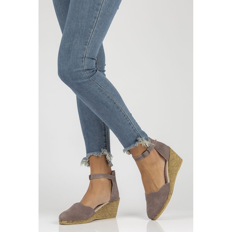 Sandalias de piel Filippo DS1394/22 Sd jaspeado-beige 2