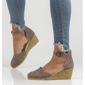 Sandalias de piel Filippo DS1394/22 Sd jaspeado-beige 5