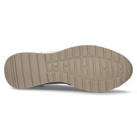 Zapatos de piel Filippo DP3537/22 Wh blanco plata 4