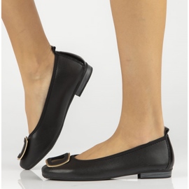 Zapatos de piel Filippo DP3661/22 Bk negro 3