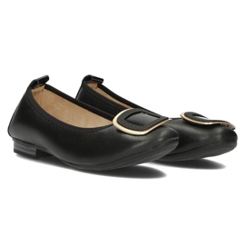Zapatos de piel Filippo DP3661/22 Bk negro 2