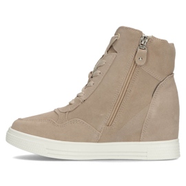 Zapatillas de cuero Filippo DBT3552 / 22 Be beige 1