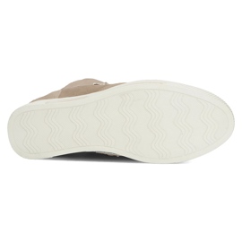 Zapatillas de cuero Filippo DBT3552 / 22 Be beige 3
