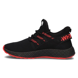 Negro Zapatillas Filippo MTN1480 / 22 Bk Rd rojo 4