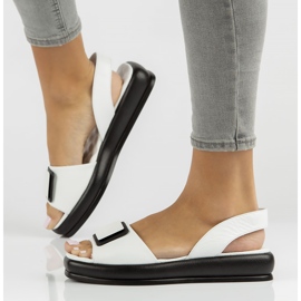 Sandalias de piel Filippo DS3902/22 Wh blanco 1 Sandalias de piel Filippo DS3902/22 Wh blanco 1