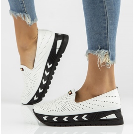 Zapatos de piel Filippo DP3906/22 Wh blanco 1 Zapatos de piel Filippo DP3906/22 Wh blanco 1