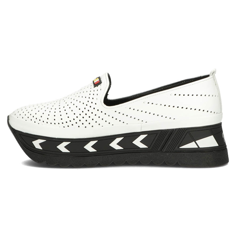 Zapatos de piel Filippo DP3906/22 Wh blanco 2