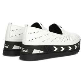 Zapatos de piel Filippo DP3906/22 Wh blanco 3