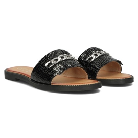 Pantuflas Filippo DK3671/22 Bk negro 3