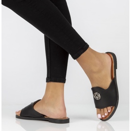 Pantuflas Filippo DK3668/22 Bk negro 1 Pantuflas Filippo DK3668/22 Bk negro 1