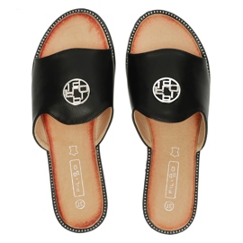 Pantuflas Filippo DK3668/22 Bk negro 5