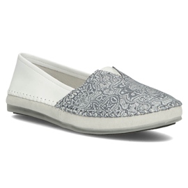 Zapatos de cuero Filippo DP031/22 Bl azul blanco 1