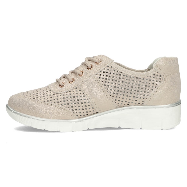 Zapatos de piel Filippo DP028/22 Go dorado 1