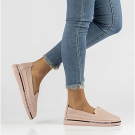 Zapatos de piel Filippo DP3623/22 Pi rosa rosado 4